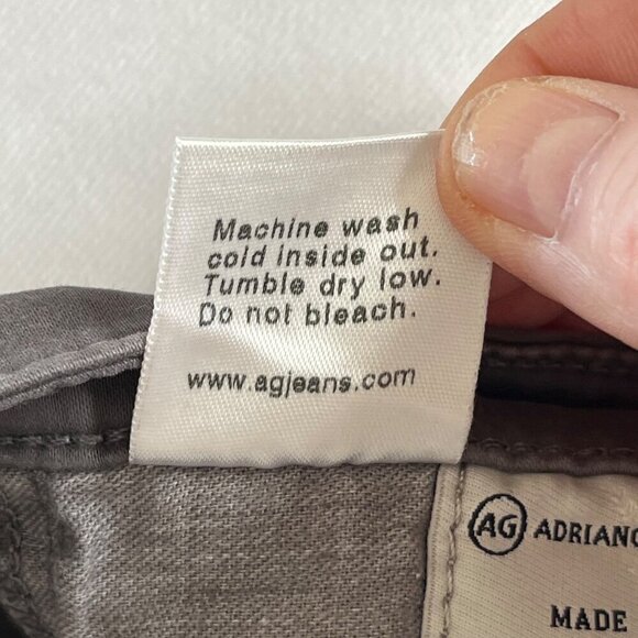 AG Adriano Goldschmied The Stilt Skinny Jeans Dark Gray‎ Size 27 - Picture 8 of 8